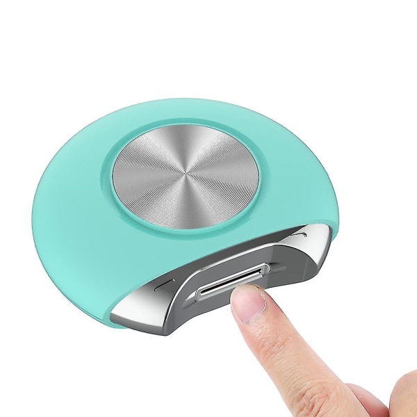 Elektrisk nagelklippare Fingerklippare Säkerhet Professionell spik till blue