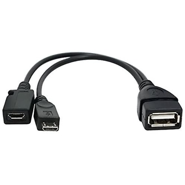 Usb til DC 2,0 mm kabel, øretelefoner Usb DC opladeradapter 1 Pack