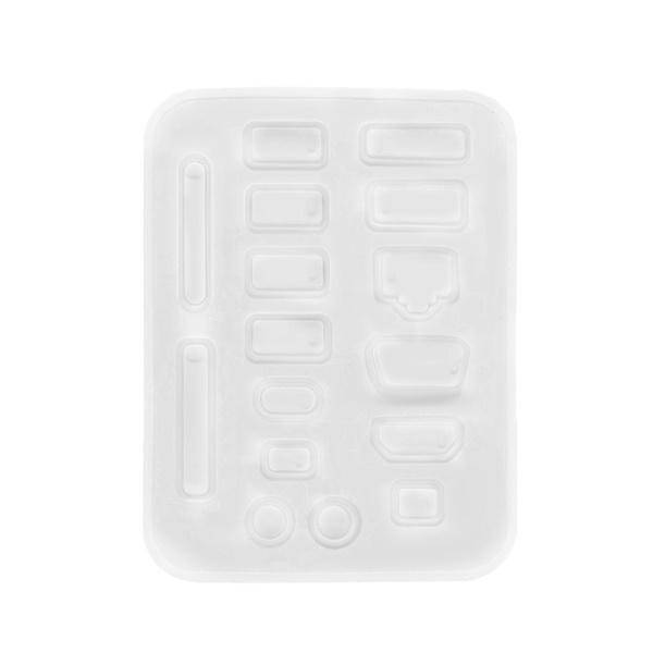 16 stk støvdekselbeskytter for skrivebord Protecor Kit Transparent