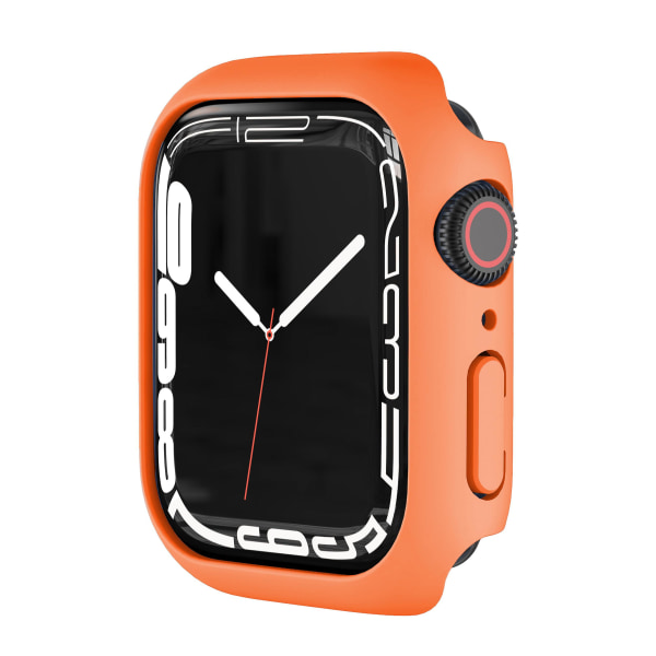 Case Apple Watch cover 41mm 45mm 44mm 40mm 44mm Lisävarusteet PC suojapuskuri Iwatch Series 6 Se 5 4 3 7 8 42mm 38mm case 41mm series 7 8 orang