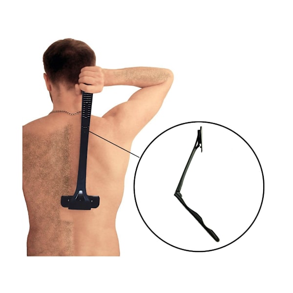 Rygskraber med udskifteligt blad - Sort Black