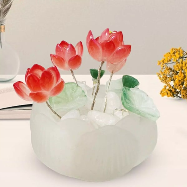 DIY Flower Light Table Lamp Women Girls Home Decoration DIY Gift Creative