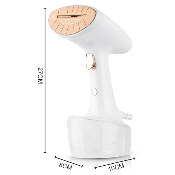 Klesdamper 1600W Håndholdt, 200 ml vanntank (hvit) White