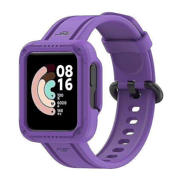 Håndledsremme til Xiaomimi Watchmi Watch 2/Mi Watch Lite/Mi Watch Lite 2 Smart Watch Rem Blød Håndledsrem Purple, Purple A Xiaomi Redmi Watch 2 L