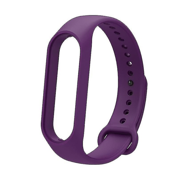 Mjuk TPU-klockarmband för Xiaomi Mi Band 7, justerbart armband Purple, Purple B Xiaomi Mi Band 7