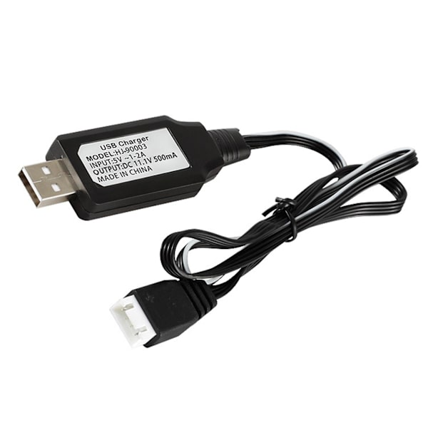 11,1v 500ma USB-laddningskabel 4-stiftskontakt för Lipo Li-ion Rc-leksaksbatteri