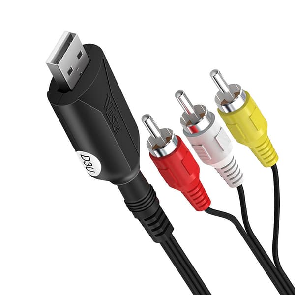 Usb2.0 Vhs til Dvd Capture-kort Av/Rca Capture All-In-One