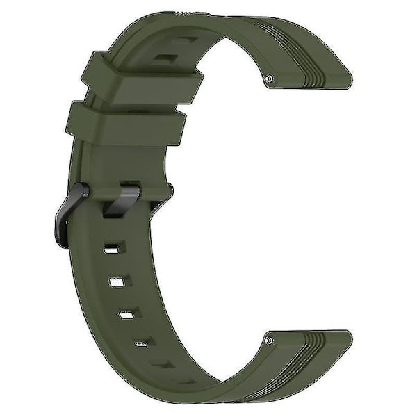 Håndleddsstropper 20mm Teksturert Smart Watch-stropper for Huawei Watch GT3/Watch GT, Sport Style Erstattet Wri Dark green, Dark Green G Huawei Watch GT3