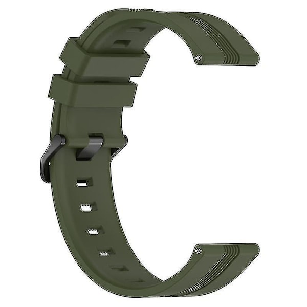Håndledsremme 20mm Teksturerede Smart Watch Remme til Huawei Watch GT3/Watch GT, Sport Style Udskiftet Håndled Dark green, Dark Green G Huawei Watch GT3