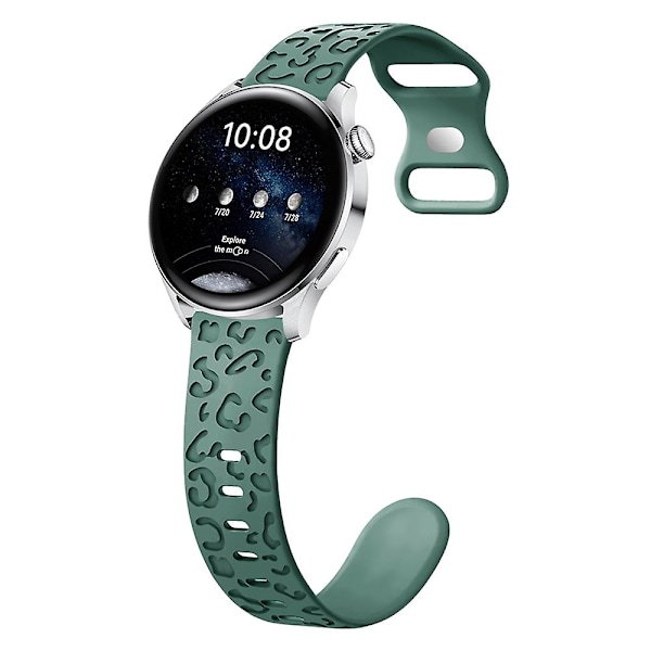 Leopardmönstrad design - Mörkblå Green