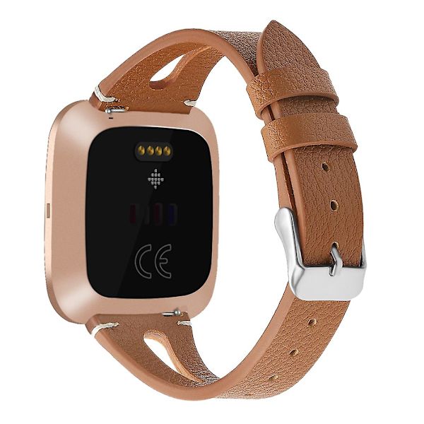 Til Fitbit Versa 2 Rem Til Fitbit Versa 2 Brown