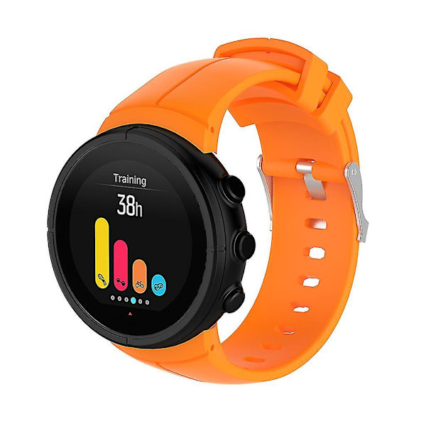 Armbånd til Suunto Spartan Ultra Silicone Smart Watch Band Anti-ridse rem Orange