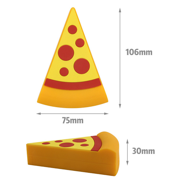 Bluetooth-högtalare, pizzformad, 4 timmars batteritid