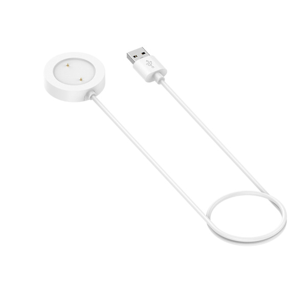 1 st magnetladdare för Xiaomi Watch S1 Active Smart Watch Laddningskabel 1 meter 2 valfria färger Smart Watch -tillbehör white