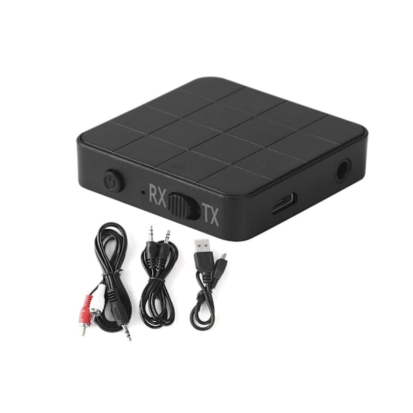 Audio Transmitter & Receiver, Bluetooth 5.0 2-i-1 Audio Receiver Transmitter Musik Stereo Adaptere til T,