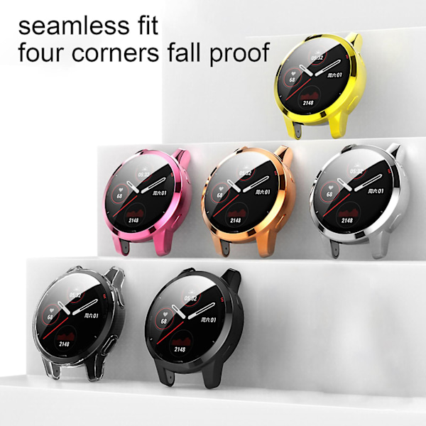 Farfi beskyttende deksel for Garmin Vivoactive 4/Vivoactive 4S/Venu 2/Venu 2S Rose Golden 40mm