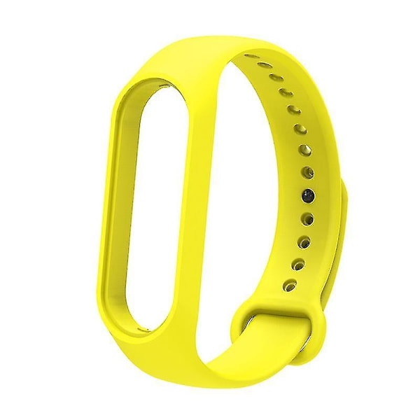 Blød TPU-rem til Xiaomi Mi Band 7, justerbar armbåndsurrem udskiftning Yellow, Yellow N Xiaomi Mi Band 7