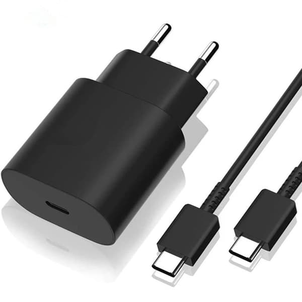 25W USB-opladerkit, med 1M USB C-opladerkabel