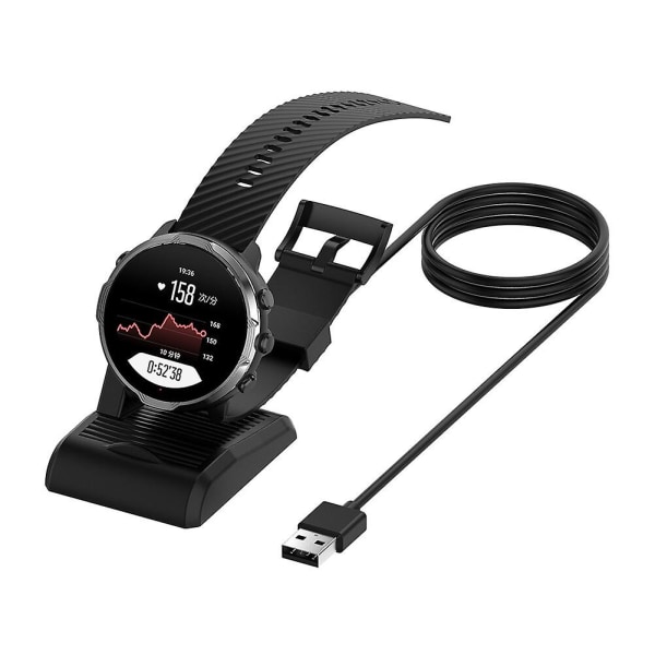Usb-laderkabel for Suunto 7 Smartwatch erstatning for ladestativ Adapter Cradle Ladedokking