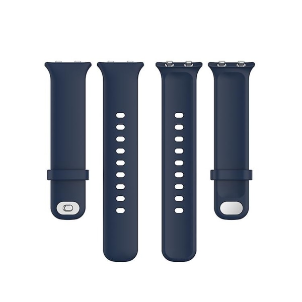 Til Oppo Watch 41mm Silikone Watch Band RBQ Midnight Blue