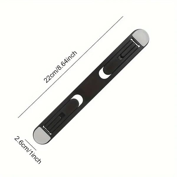Justerbart ABS Kontor Laptop Stativ (Hvit)