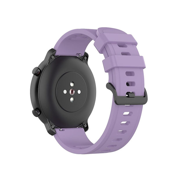 Ersättning Silikon Armband för Huami Amazfit GTR 47mm/Amazfit Pace/Amazfit Stratos Light purple G