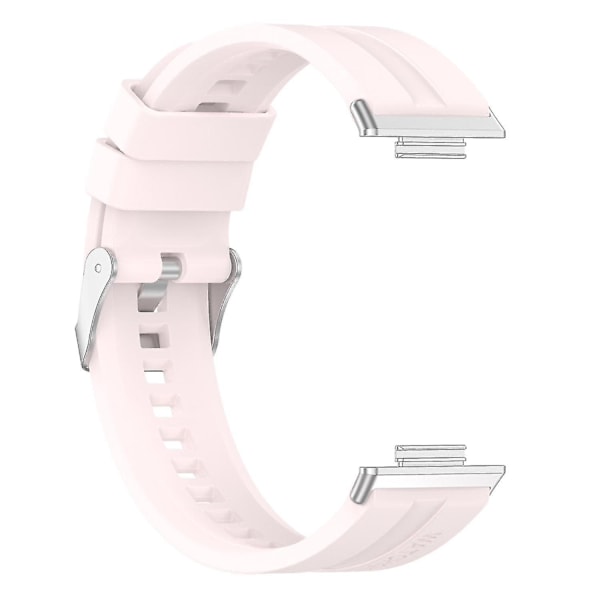 Snabbkoppling klockarmband i silikon till Huawei Watch Fit 2, 20 mm Light pink, Light Pink J Huawei Watch Fit 2