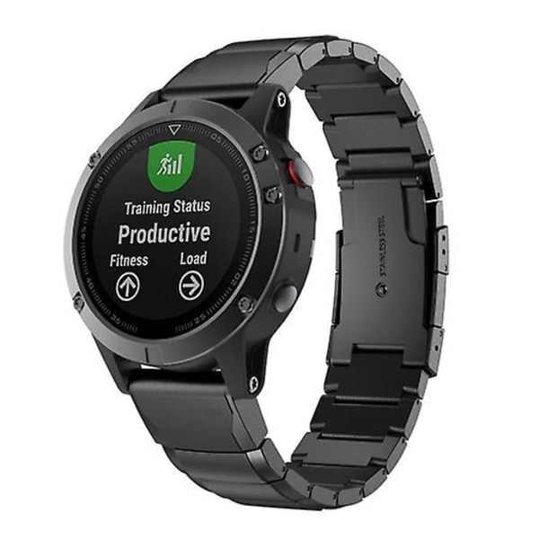 Snabb demontering av watch för Garmin Fenix ​​5s 20mm JLK Black
