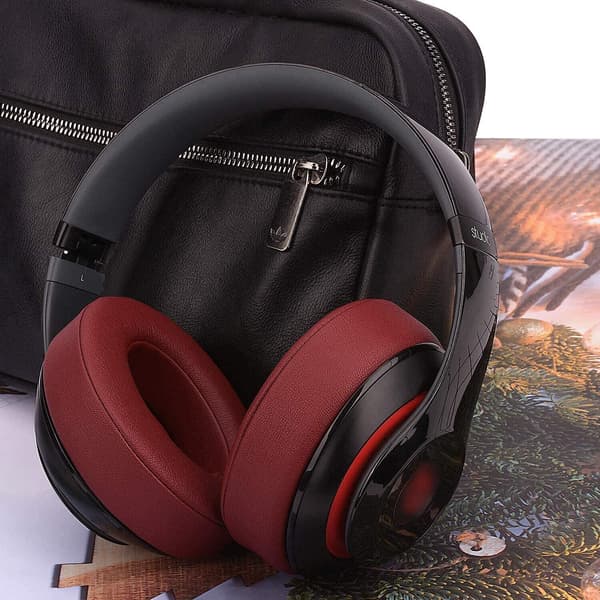 Erstatningsørepuder til Beats Studio 2 & Studio 3 kablede og trådløse hovedtelefoner bordeaux