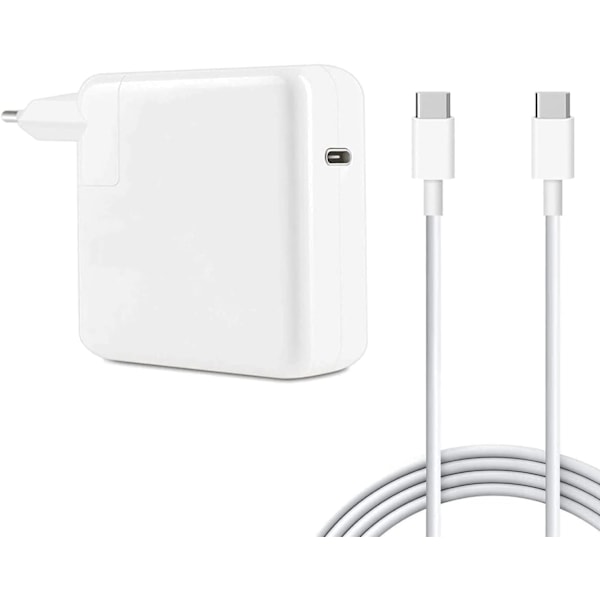 Oplader til MacBook Air 2020/2019/ 2018 iPad Pro MacBook 96W USB C
