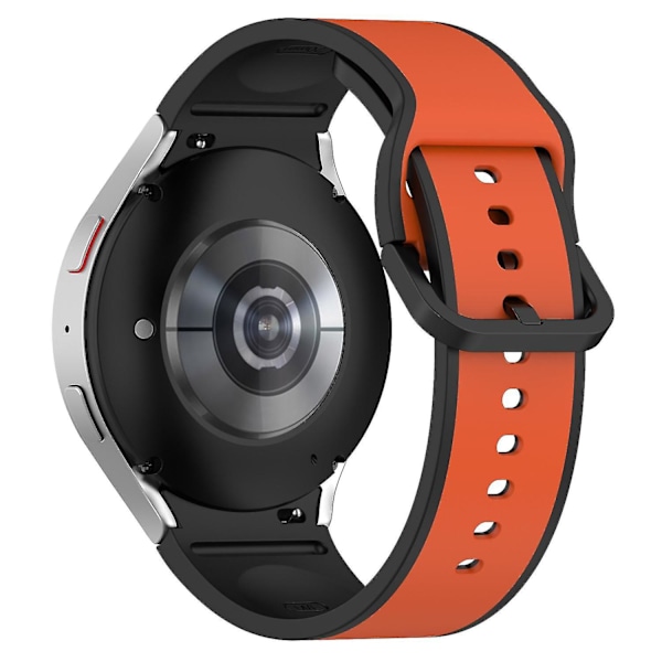 Remme til Samsung Galaxy Watch 5 40mm 44mm/5 Pro 45 Orange Black B Samsung Galaxy Watch 5