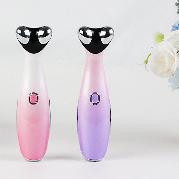 Eye Massager Elektrisk Pen Ögonvård Infraröd ansiktsmassager Anti-rynk Bärbar Skönhet