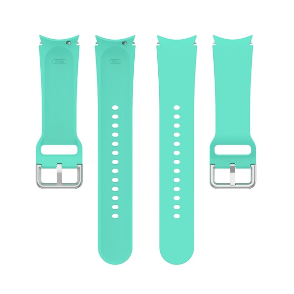 Silikonarmband för Samung Galaxy Watch4 40mm / 44mm Mint Green