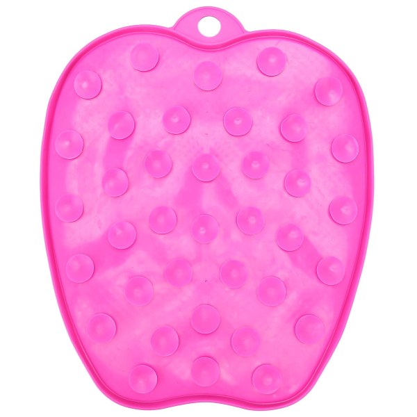 Brusebad Fodmassager Scrubber Forbedre Fodcirkulation Reducere Fodsmerter Lindre Trætte Ømme Fødder Brusebad Fod Scrubber Måtte Pink