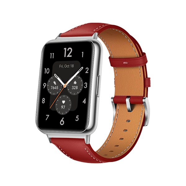 Armbandsbälte för HuaweiWatch Fit 2 Sports Watch Soft Strap Loop Armband Bälte White