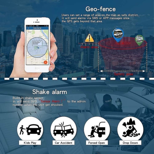 Gps Tk905 Sterk magnetisk GPS Tracker 3 måneder Standby Oppladbar Tracker For kjøretøy Bil Truck Sanntidsposisjonering