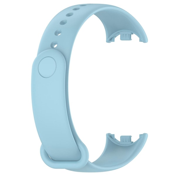 Klokkebånd med silikonplugg for Xiaomi Mi Band 8 Blue