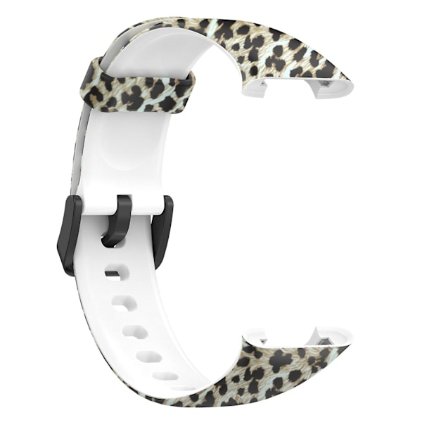 Til Xiaomi Mi Band 7 Pro Sport Band Blødt Silikone Mønster Tryk Udskiftning Rem, Standard Størrelse Leopard Print