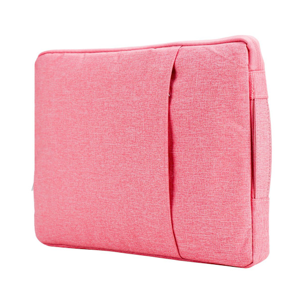 Laptop Sleeve 11 Tommer Veske, Vanntett Bærbar Håndtak Laptop Veske, Beskyttende Laptop Bag Rosa