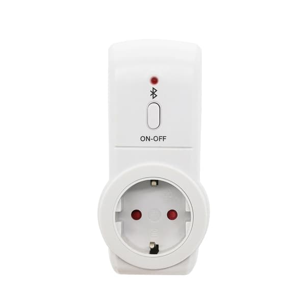 Trådløs fjernbetjening Smart Timer Stikkontakt Afbryder 220V EU, 433Mhz Programmerbar (2 stk)