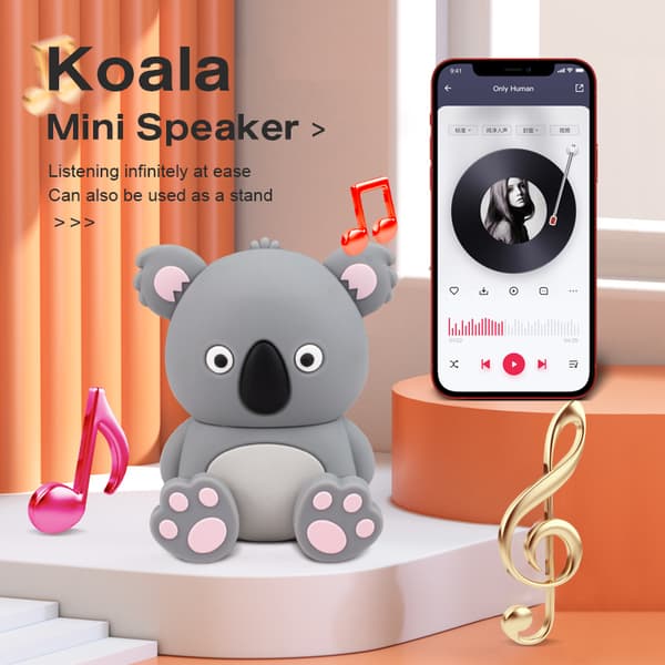 Bluetooth-kaiutin sarjakuvaeläimen muodossa, 5W, 230mAh (Panda)