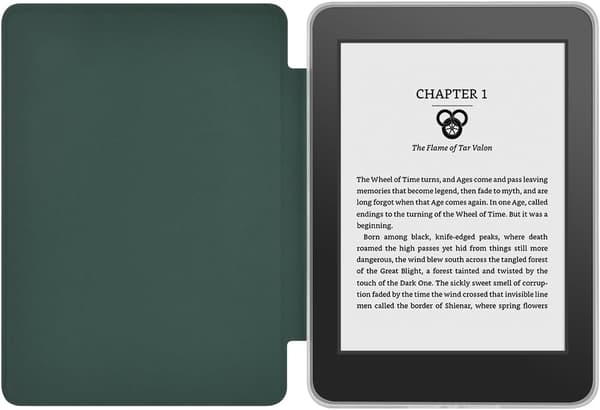 Etui - For Kindle Paperwhite 6 12. generasjon 7\" (2024), Smart Case Flip Protect Cover (grå)