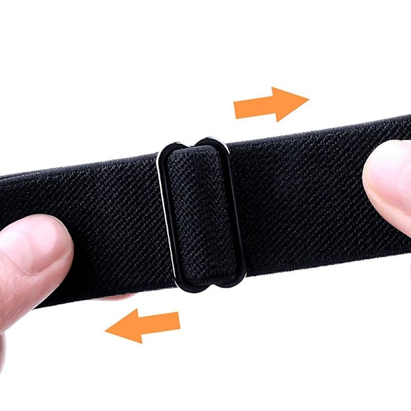 Justerbar urrem i elastisk nylon til Redmi Band 2 - Åndbar rem til smartwatch Arrow