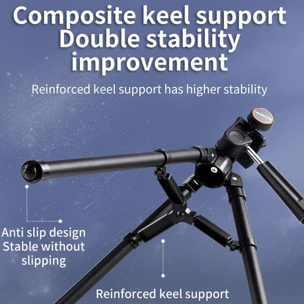 Teleskop til børn, voksne og begyndere - Aperture Refractor Teleskop til stjernekiggeri (1003-2)
