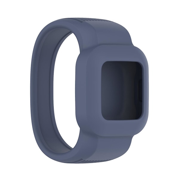 Garmin Vivofit JR3:lle solkivapaa silikoniranneke, koko: L Blue Grey