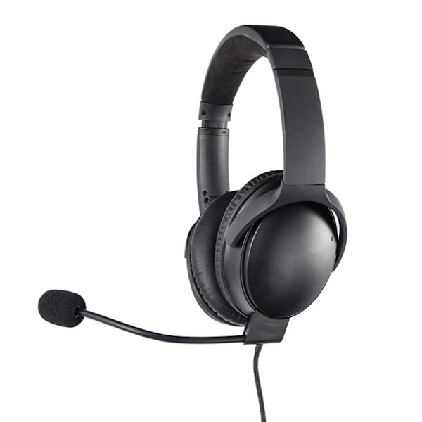 Kestävä pelikäyttöön tarkoitettu kuulokemikrofoni, jossa on melunvaimennus Qc35ii-kuulokkeille