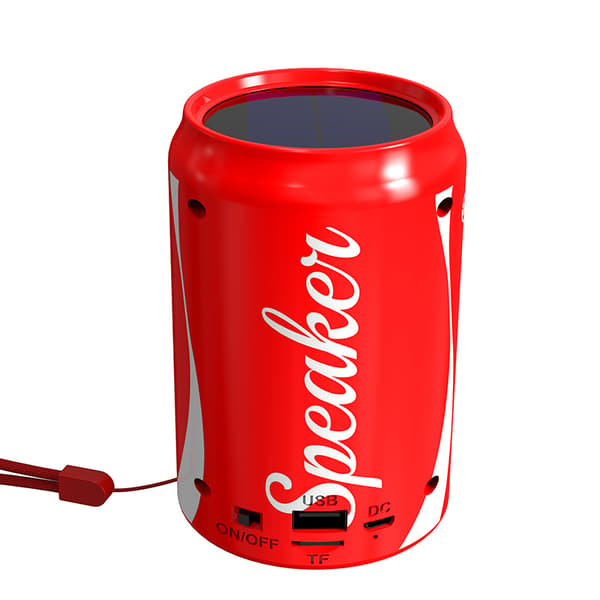 Coluna Bluetooth Kompakt Bluetooth 5.3 Stereohøyttalere (Rød)