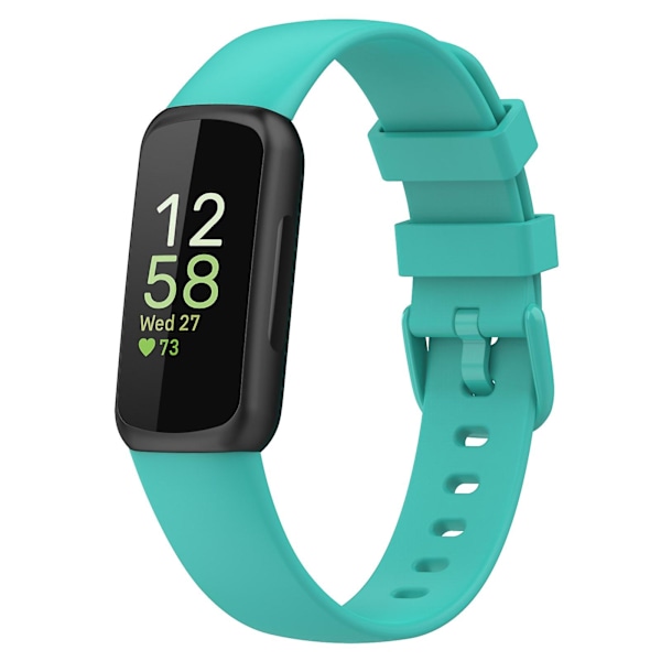 Silikonarmbånd for Fitbit Inspire 3 S Teal