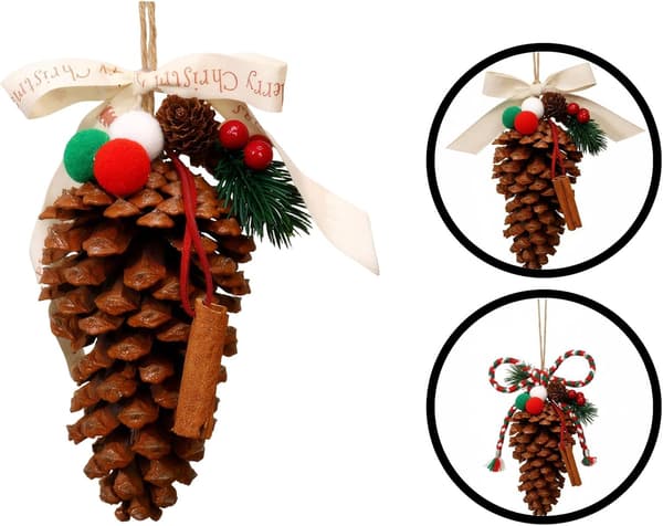 Furu Kjegle Dekor Hengende Ornament
