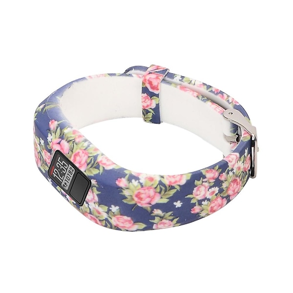 Klockarmband för Garmin Vivofit 3, ersättningsarmband, längd: 23 cm - färgglad linje F Garmin Vivofit 3